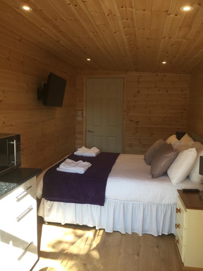 Romantic Getaway Luxury Wooden Cabin With Private Hot Tub And Bbq Aberystwyth Bagian luar foto